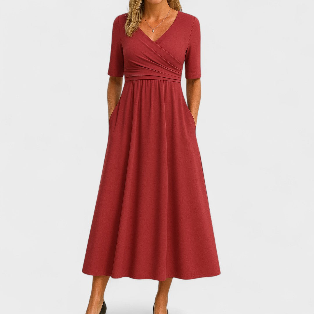 IDA | ELEGANTES MIDI-KLEID