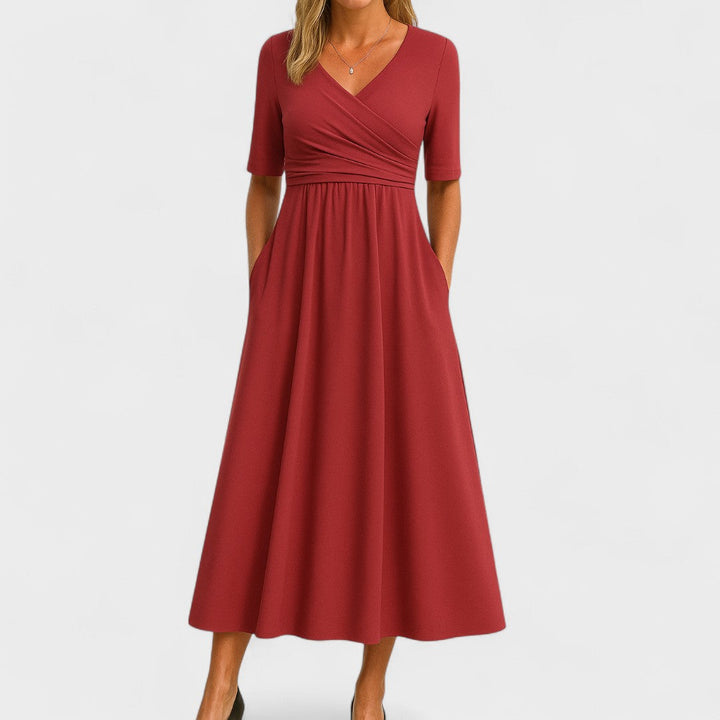 IDA | ELEGANTES MIDI-KLEID