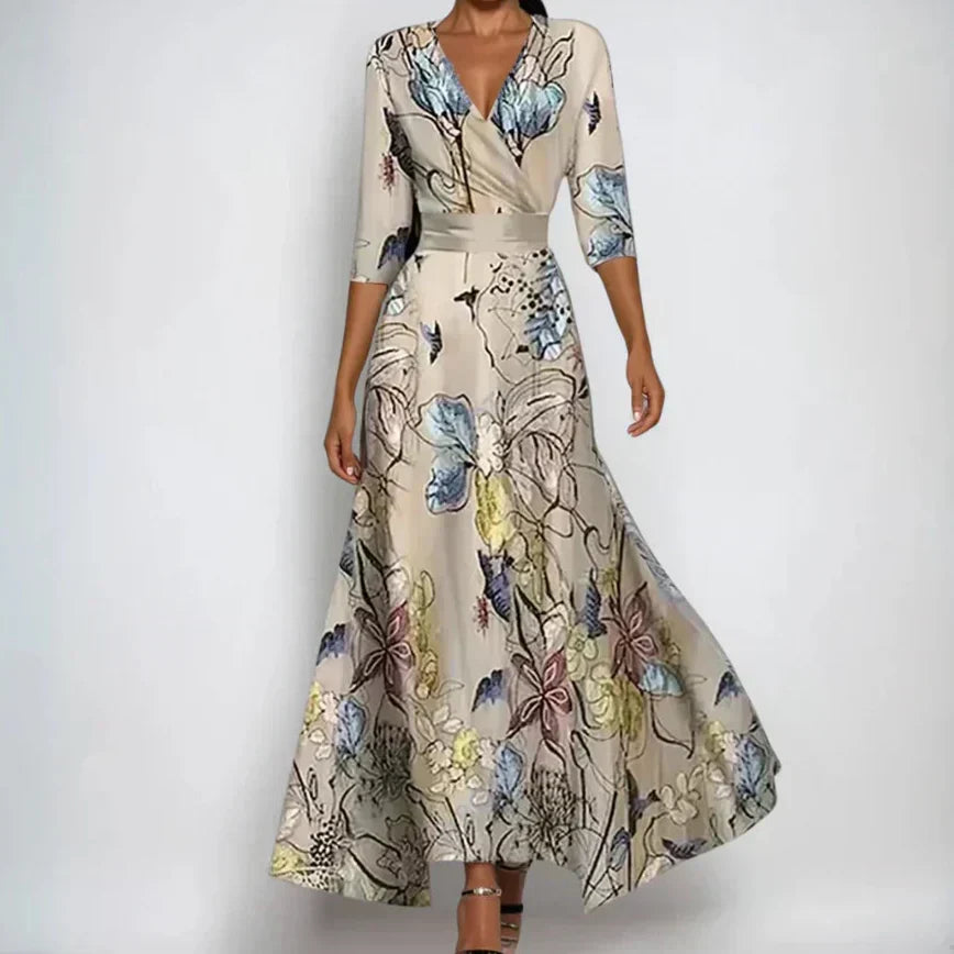 Emily | Elegantes Blumenkleid
