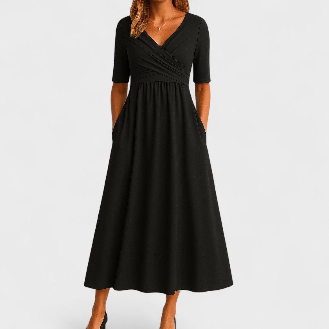 IDA | ELEGANTES MIDI-KLEID