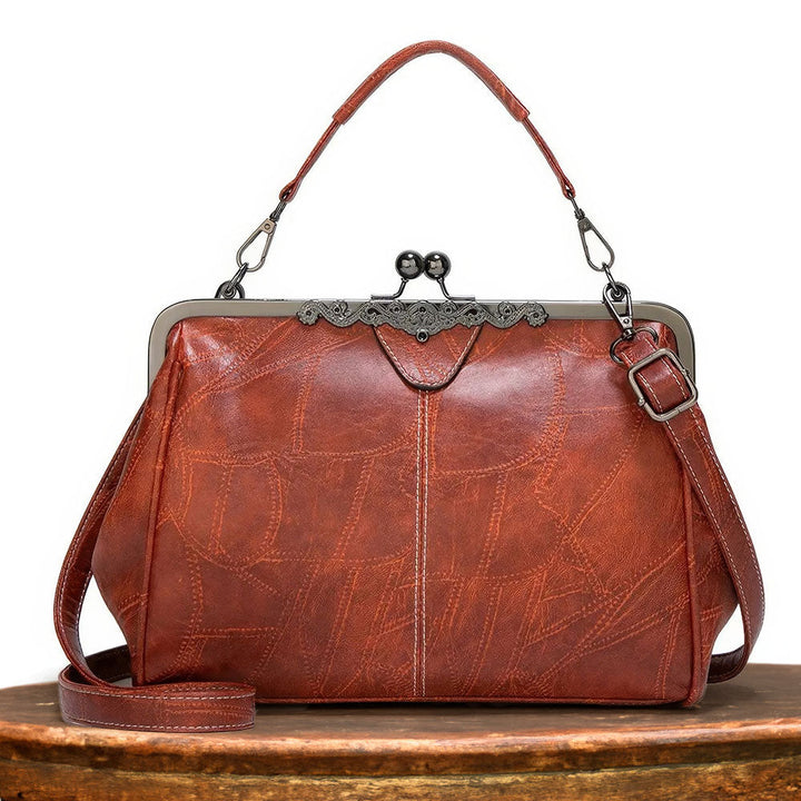 Lily™ | Vintage-Lederhandtasche