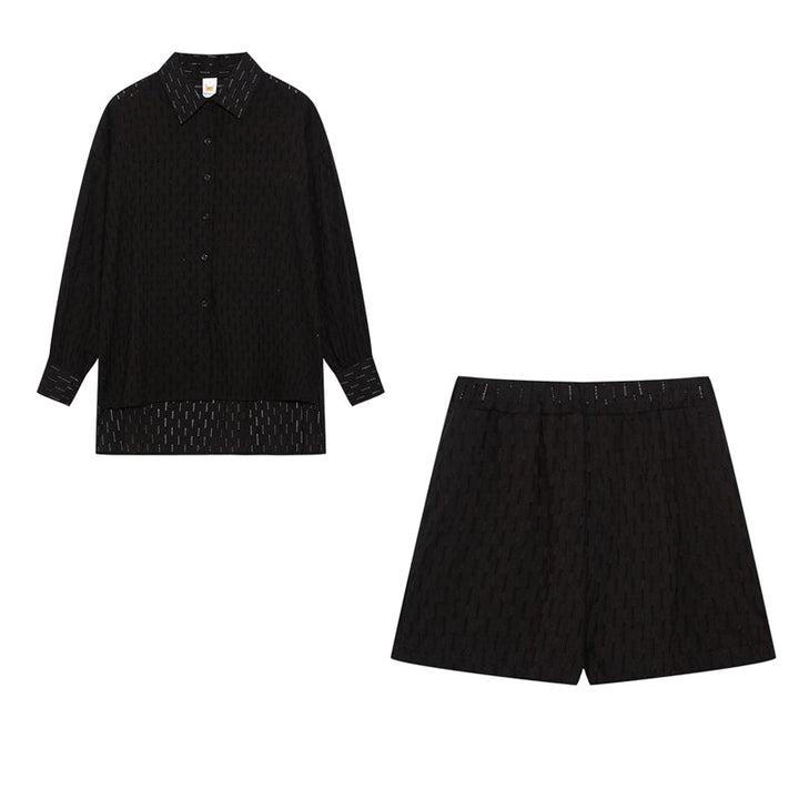 Elizabeth - Leichtes Hemd- und Shorts-Ensemble