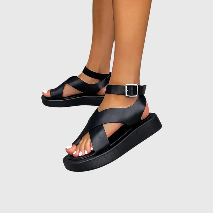 Bria - Dicke Plattformsandalen