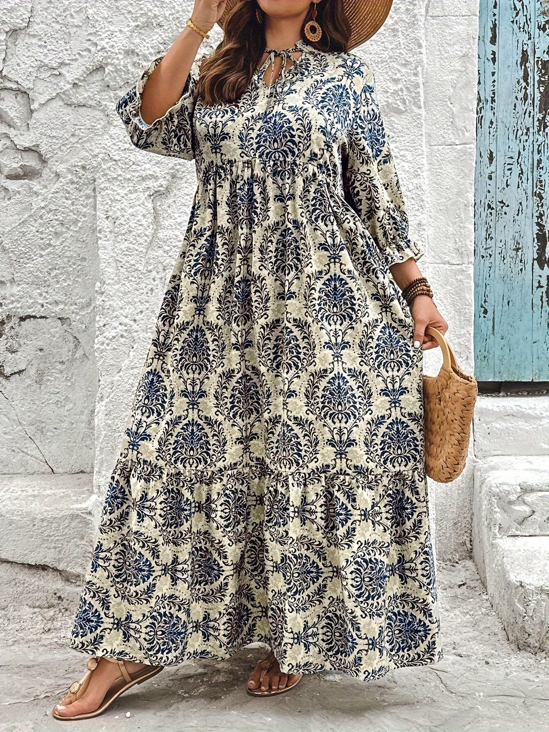 Molly - Boho-Mosaik-Kleid