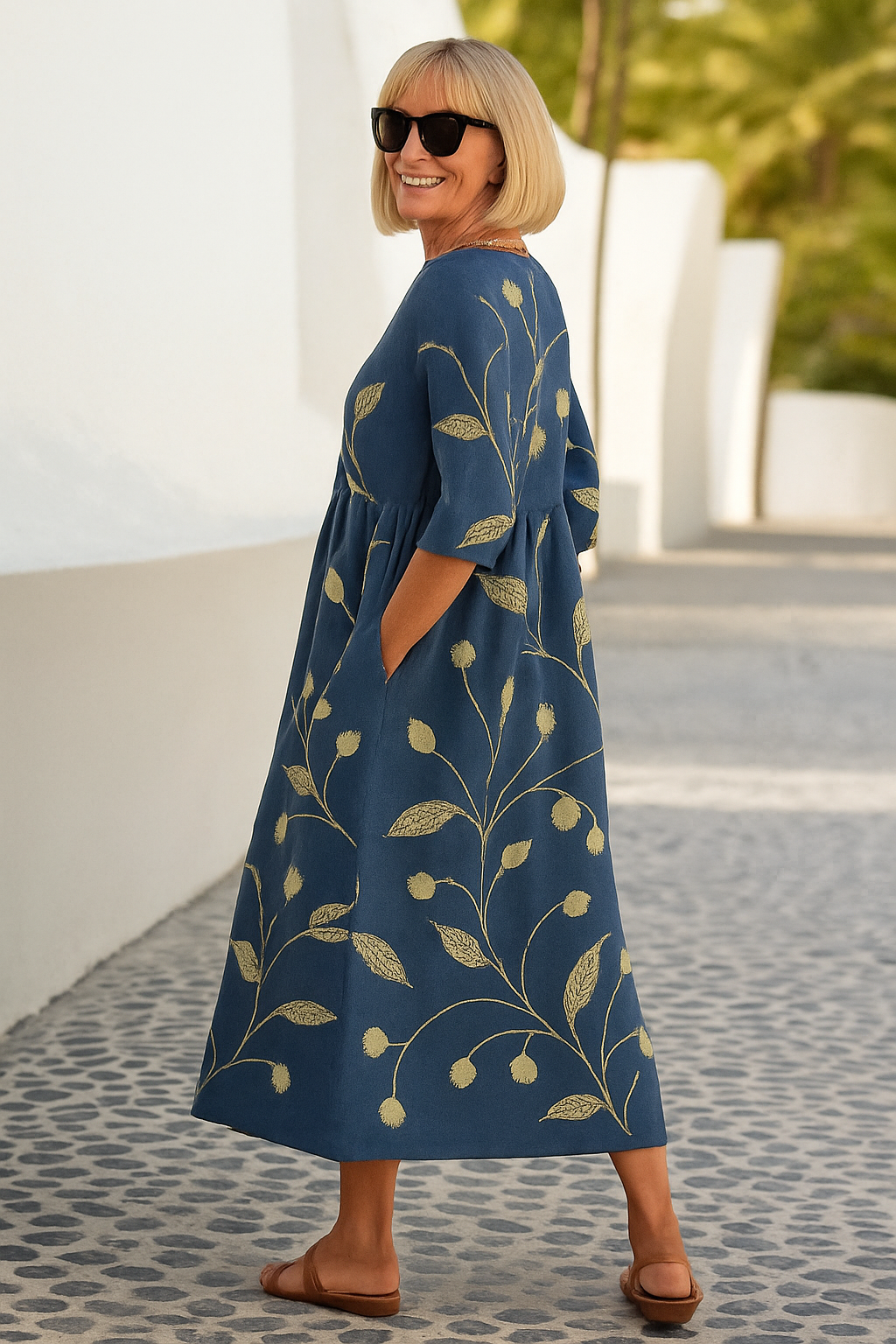 MIDI RELAX KLEID LUNA