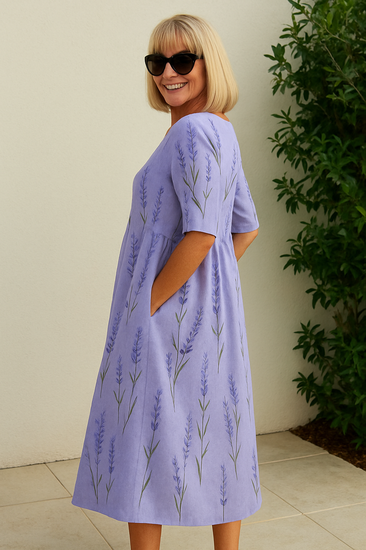 MIDI RELAX KLEID LUNA