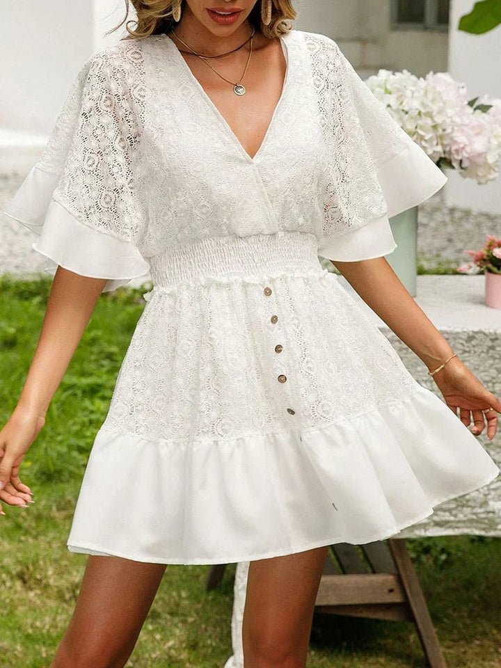 Carole - Boho-Spitzenkleid