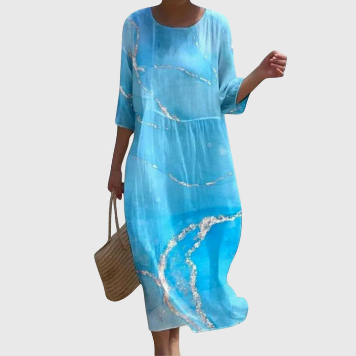 Hayley™ | Elegantes Maxi-Blumenkleid