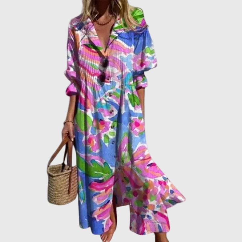 Zariah | Elegantes Maxikleid im Boho-Stil