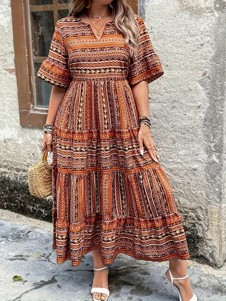 Joraine - Fließendes Ethno-Kleid