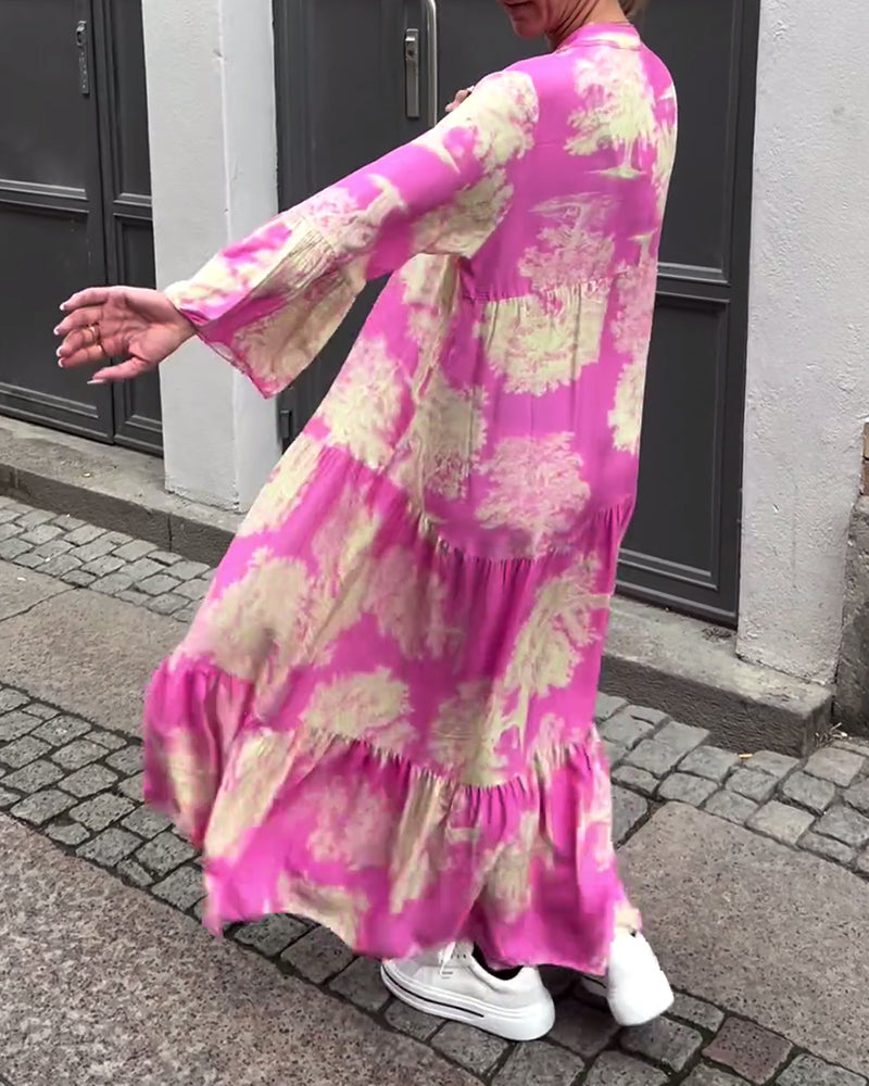 Ophelia - Fließendes Maxikleid