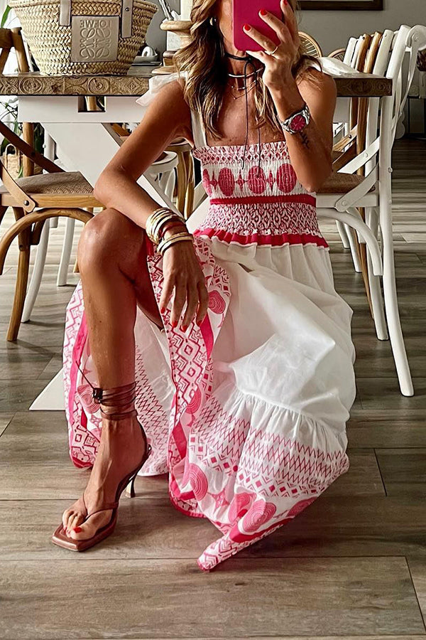 Rianna - Maxikleid im Boho-Stil für den Sommer
