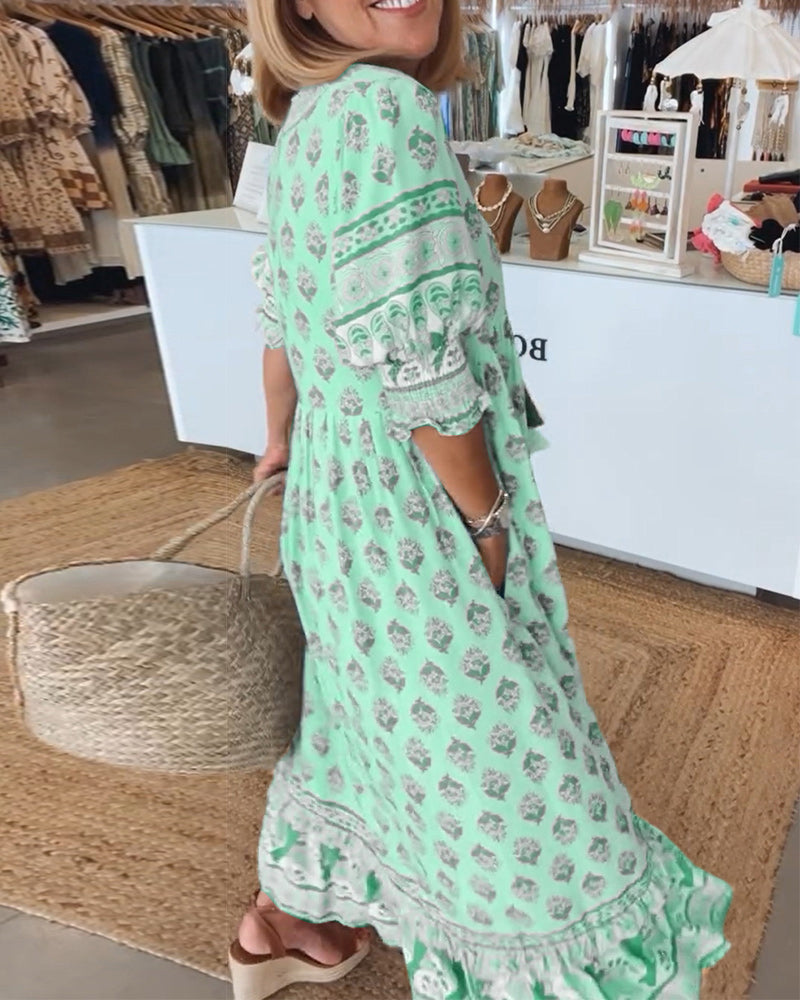 Verity - Boho Kleid